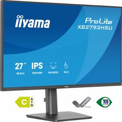 iiyama ProLite XB2793HSU-B1 computer monitor 68.6 cm [27"] 1920 x 1080 pixels Full HD LED Black 