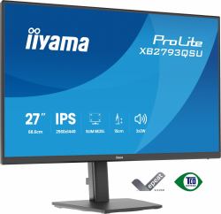 iiyama ProLite XB2793QSU-B1 computer monitor 68.6 cm [27"] 2560 x 1440 pixels Quad HD LED Black 