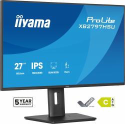 iiyama ProLite XB2797HSU-B1 computer monitor 68.6 cm [27"] 1920 x 1080 pixels Full HD LED Black 