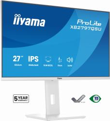 iiyama ProLite XB2797QSU-W1 computer monitor 68.6 cm [27"] 2560 x 1440 pixels Quad HD LED White 