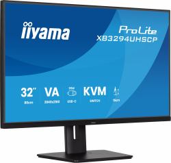 iiyama ProLite XB3294UHSCP-B1 computer monitor 80 cm [31.5"] 3840 x 2160 pixels 4K Ultra HD Black 