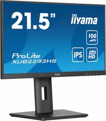 iiyama ProLite XUB2293HS-B6 computer monitor 54.6 cm [21.5"] 1920 x 1080 pixels Full HD LED Black 