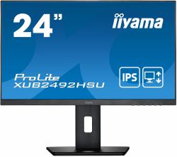 iiyama ProLite XUB2492HSU-B5 computer monitor 60.5 cm [23.8"] 1920 x 1080 pixels Full HD LED Black 