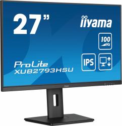 iiyama ProLite XUB2793HSU-B7 computer monitor 68.6 cm [27"] 1920 x 1080 pixels Full HD LED Black 