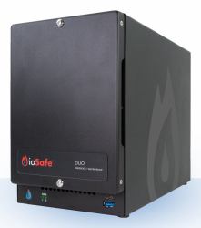 ioSafe Duo disk array 8 TB Desktop Black 