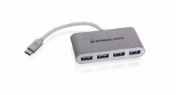 iogear HUB-C USB 3.2 Gen 2 [3.1 Gen 2] Type-C 5000 Mbit/s Silver 
