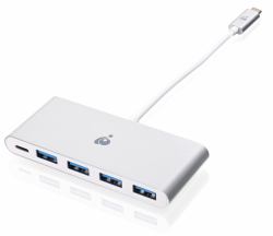 iogear GUH3C4PD interface hub USB 3.2 Gen 1 [3.1 Gen 1] Type-C 5000 Mbit/s White 