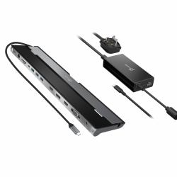 j5create JCD543P USB-C™ Triple Display Docking Station with 100W PD Adapter 