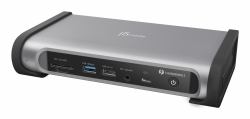 j5create JTD568 Thunderbolt™ 4 Quad Display Docking Station-UK, Black 