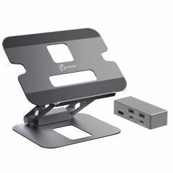j5create JTS327 Multi-Angle 4K Docking Stand 
