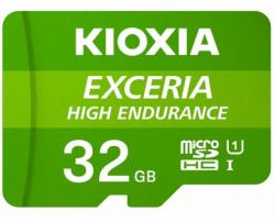 Kioxia Exceria High Endurance 32 GB MicroSDHC UHS-I Class 10 