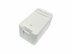 Lanview LVN127766 socket-outlet RJ-45 White 