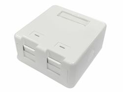 Lanview LVN127767 socket-outlet RJ-45 White 