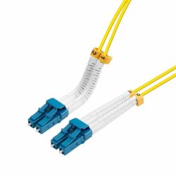 Lanview LVO231410-FLEX InfiniBand/fibre optic cable 10 m LC Yellow 