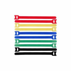 Lanview LVT-CABLESTRAPS1512-10MULTI cable tie Hook & loop cable tie Polypropylene [PP] Multicolour 10 pc[s] 
