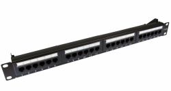 Cables Direct 24 port Cat5e patch panel 1U 