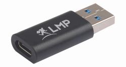 LMP 18985 cable gender changer USB-C USB-A Black 