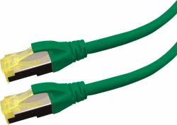 logon premium PATCH CABLE CAT6A S/FTP - PREMIUM LSOH - 15M GREEN - Warranty: 24M