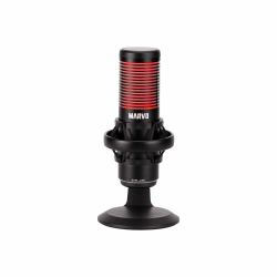 Marvo Scorpion MIC-07 Blast 60 USB RGB Noise Cancelling Wired Gaming Microphone [Black] 