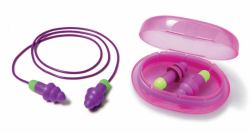 Moldex 6409 Rockets Detectable Earplugs Tpe Reusable Blue [Box of 50]