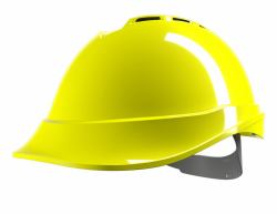 MSA V-Gard 520 Peakless Safety Helmet White