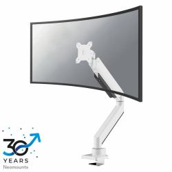 neomounts select Neomounts NM-D775WHITEPLUS Monitor arm 10-49" - gas spring - Topfix - 180°-stop 