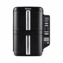 Ninja SL300EU fryer Double 7.6 L Stand-alone 2470 W Low fat fryer Black 