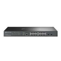 omada 16-Port 2.5G and 2-Port 10GE - SFP+ L2+ Managed Switch with - 8-Port PoE+ - Warranty: 60M