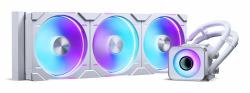 Phanteks Glacier One 420 D30 X2 Processor All-in-one liquid cooler 14 cm White 2 pc[s] 