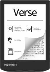 pocket uk PocketBook Verse e-book reader 8 GB Wi-Fi Black, Silver 
