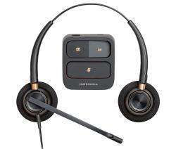 HP Poly EncorePro 520 Binaural Headset +Quick Disconnect 