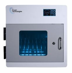 powertechnologies Power Technologies CLEAN Series 10 Device - UV-C Sanitization and Charging Cabinet 