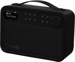 Pure 255784 radio Portable Digital Black 