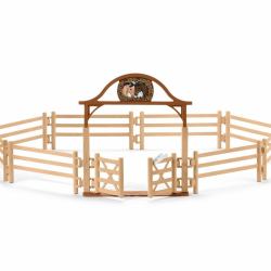 schleich HORSE CLUB Paddock with entry gate 