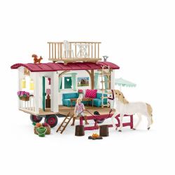 schleich HORSE CLUB Caravan for secret club meetings 