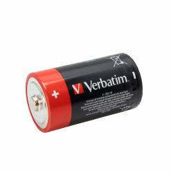 Verbatim D-Alkalibatterien (Verbatim [49923] D Battery Alkaline 2 Pack)
