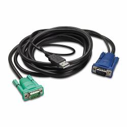 APC Integriertes Rack , LCD/KVM USB-Kabel - 6 Fuß [1,8 m] (INTEGRATED LCD KVM - USB CABLE - 6FT [1.8M])