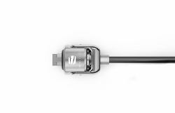 Compulocks CL15 Kabelschloss Schwarz, Silber (KEYED T-BAR CABLE LOCK - BLACK - .)