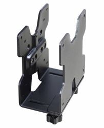 Ergotron 80-107-200 CPU holder Desk-mounted CPU holder Black (Ergotron Thin Client Mount - Mounting kit [holder, mounting hardware, strap] for personal computer - black - pole mount - for P/N: 45-3...