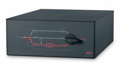 APC Service Bypass Panel - 230 V, 100 A, MBB, Eingang festverdrahtet, IEC-320 Ausgänge [8] C13 [2] C19 (SINGLE PHASE SERVICE - BYPASS PANEL 7500-10000VA BLAC)