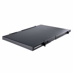 StarTech.com 1U 4-Post Adjustable Server Rack Mount Shelf - 330lbs[150 kg] - 19.5 to 38in Adjustable Mounting Depth Universal Tray for 19" AV, Data & Network Equipment Rack - 27.5in Deep (STARTECH ...