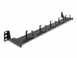 DeLOCK 19″ LWL Rangierpanel 1 HE schwarz (Delock 19 Zoll LWL Rangierpanel 1 HE schwarz)