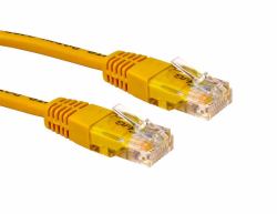 Cables Direct 4m Cat5e networking cable Yellow U/UTP [UTP] (CDL 4m Cat5e Cbl - Yellow 26AWG)