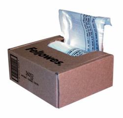Fellowes 36052 Aktenvernichter-Zubehör Tasche 100 Stück[e] (Shredder Wastebags - 30L / 6-7 gal approx. [100 pack])