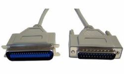 Cables Direct SHIELD PC-PRINTER PARALLEL CABLE Paralleles Kabel (CDL 10MTR D25 M - 36 Cent M)