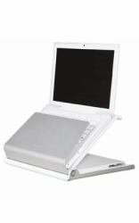 Humanscale L6 laptop-ständer Laptop- & Tablet-Ständer Silber, Weiß (Humanscale L6 Laptop Holder Assembly)