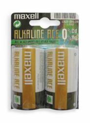 Maxell Alkaline Ace Einwegbatterie (Maxell Alkaline Ace LR20 batteri - 2 x)