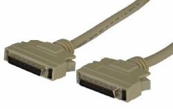 Cables Direct SS-121 SCSI-Kabel Beige Extern 2 m 50-p (CDL 2M HP50D M-M Grey SCSI B/Q 60)
