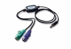 ATEN PS/2 auf USB Adapter [90 cm] (ATEN tastatur-/ musadapter - 90 cm)