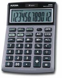 Aurora DT661 Taschenrechner Desktop Silber (Aurora DT661 Desk Calculator)